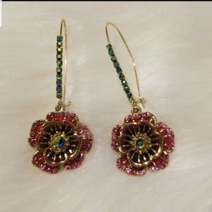Betsey Johnson Flower earrings